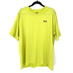 Under Armour Mens XL Hi-Vis Volt Training T-Shirt EUC Running Activewear